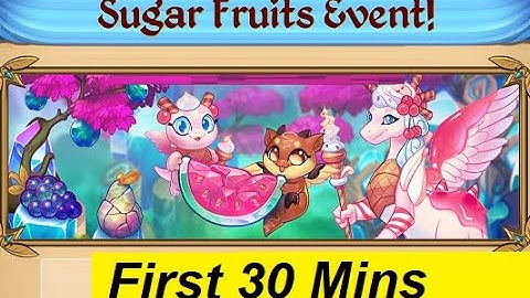 Merge Dragons - Sugar Fruits Event Oct 2020 - First 30 Mins Gameplay