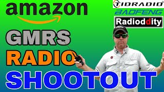 BEST Amazon GMRS Radios Vol 1.  TD-H3, TD-H8,  Baofeng 5G Plus, 5RH, Radioddity GM-30 field tested!