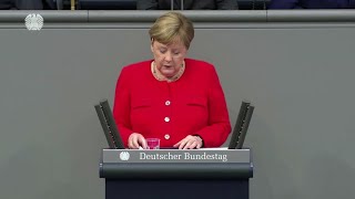 Germany wants to bolster EU shaken by pandemic: Merkel