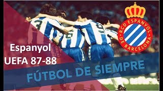 Maldini y su archivo. Campaña Espanyol UEFA 1987-88 (I). #MundoMaldini