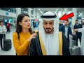 КАРТА ШЕЙХА ОТКЛОНЕНА В АЭРОПОРТУ. НО ПРОСТАЯ ДЕВУШКА СПАСЛА ЕГО ЧЕСТЬ...