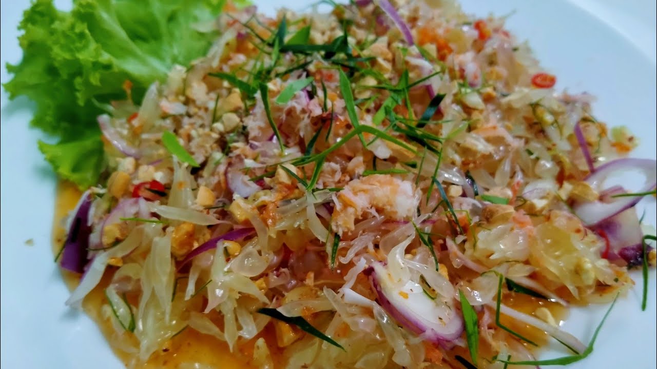 ยำส้มโอ ครบเครื่องรสแซ่บ