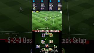 Best 5-2-3 Long Ball Counter Formation 🔥 eFootball 2026 #Shorts