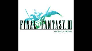 New Final Fantasy III title screen on the NES