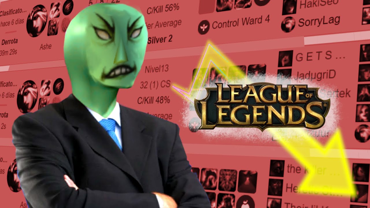 como NO subir ELO en LoL