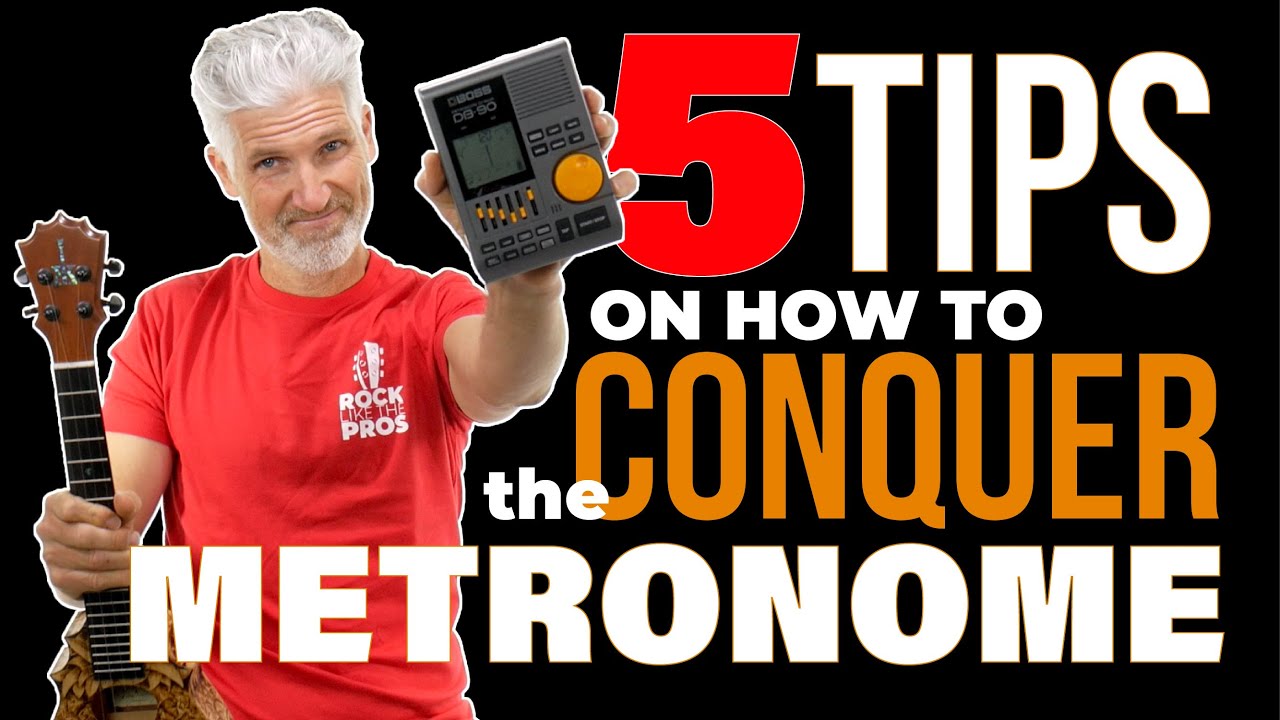Learn 5 Tips to conquer the metronome with your ukulele! AMAZING TIPS