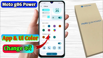 moto g06 power app color change, moto g06 power app icon color change 