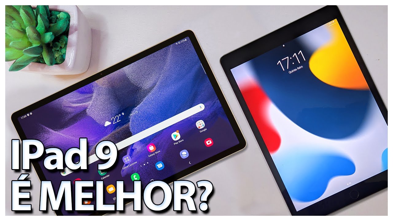 GALAXY TAB S7 FE vs iPad 9 | Rafael Nunes - YouTube