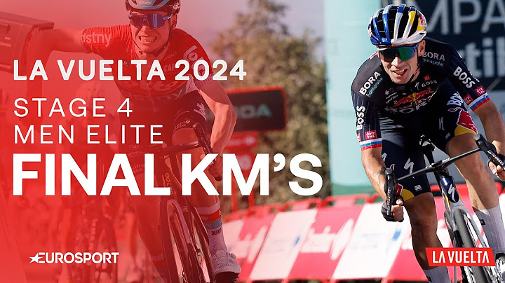 SUPER SPRINT! 😮‍💨 | La Vuelta a España Stage 4 Final Kilometres | Eurosport Cycling