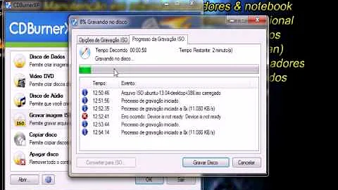 Como gravar um filme em DVD no CDBurnerXP?