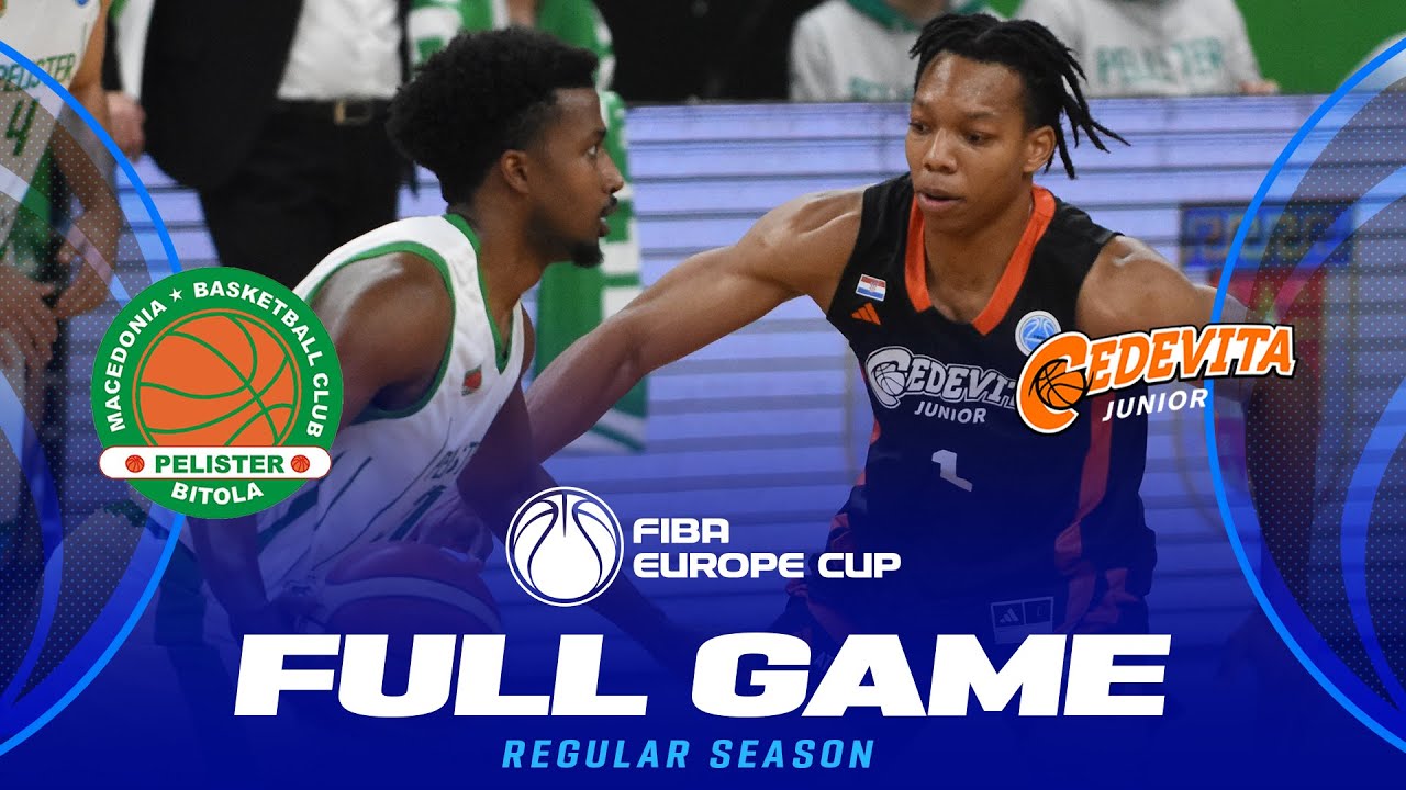 Regular Season | KK Pelister v Cedevita Junior | Full Basketball Game | FIBA Europe Cup 2025-26
