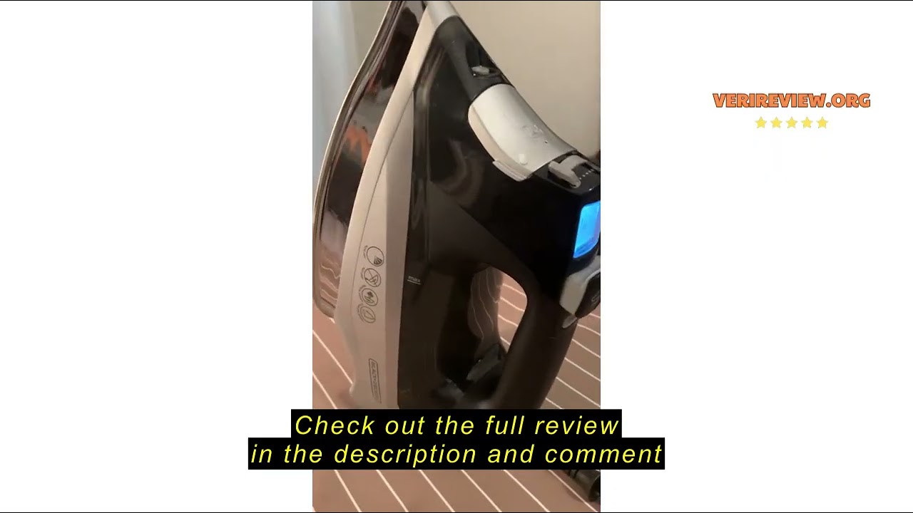 Review BLACK+DECKER Allure Digital Professional Steam Iron, D3060, 30% More Steam, Percison Tip, Sti