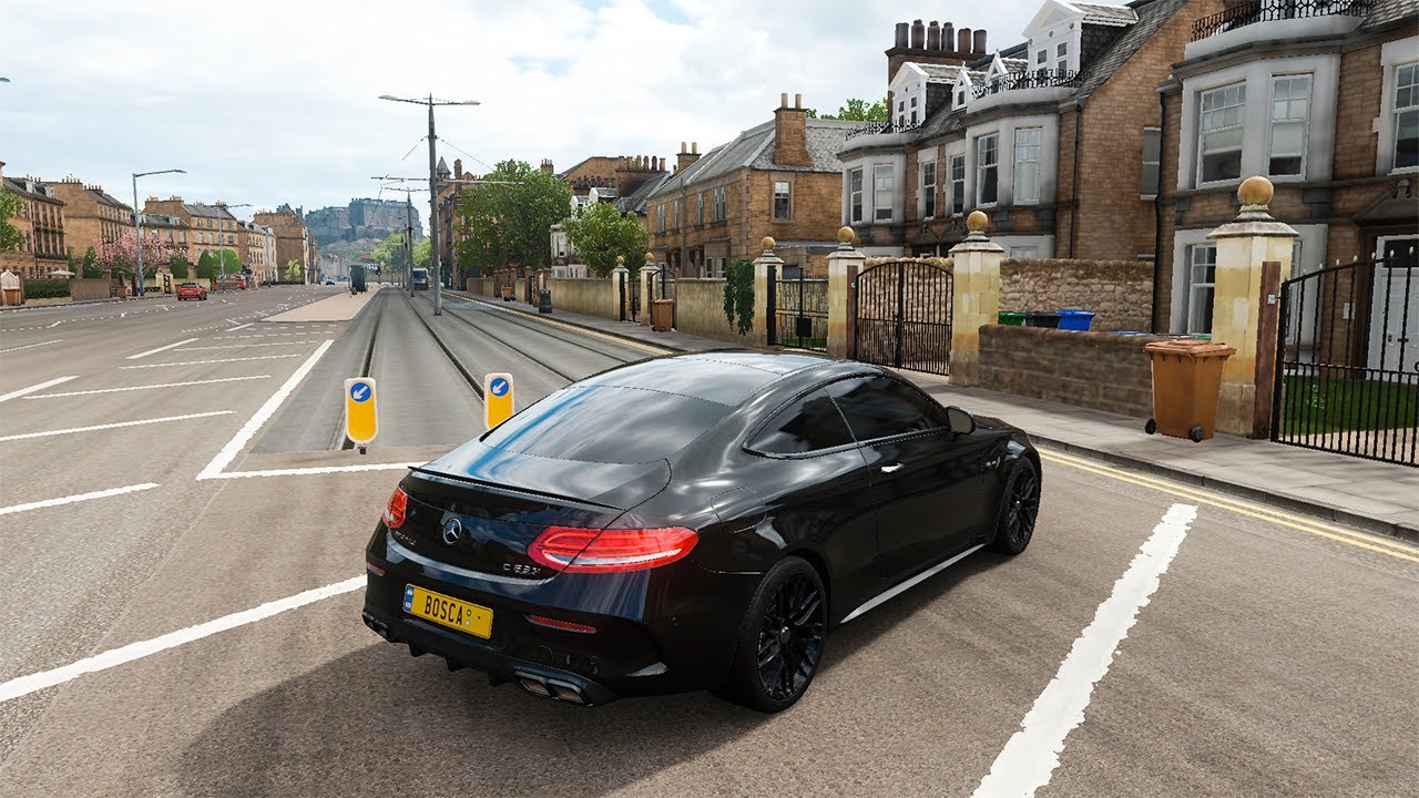 АСМР MERCEDES C 63 S AMG COUP FORZA HORIZON 4 l ASMR GAMING