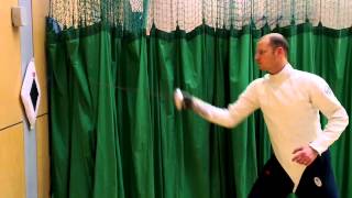 Fencing Target Exercise - Disengage hit with Remise