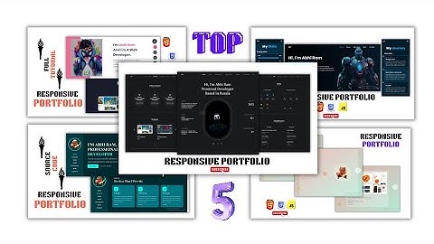 Master Frontend Web Development With 5 Real World Portfolios Using Html CSS JS Beginners to Advanced