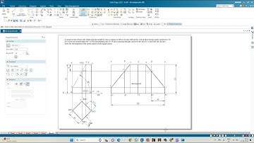 Development of  Lateral Surfaces of Solids Square Prism 03