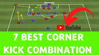 7 Best Soccer Corner Kicks Combination - 7 Exercises