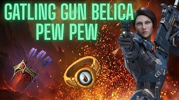 Gatling Gun Belica Is Insane!! - Predecessor Ranked Paragon