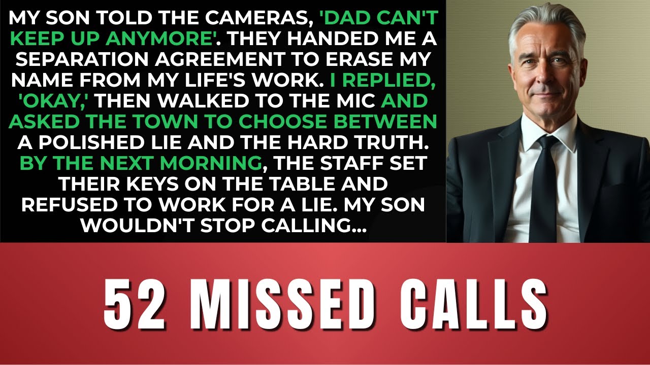 My Son Called Me “Too Old” To Lead—Until The Whole Town Had To Choose.