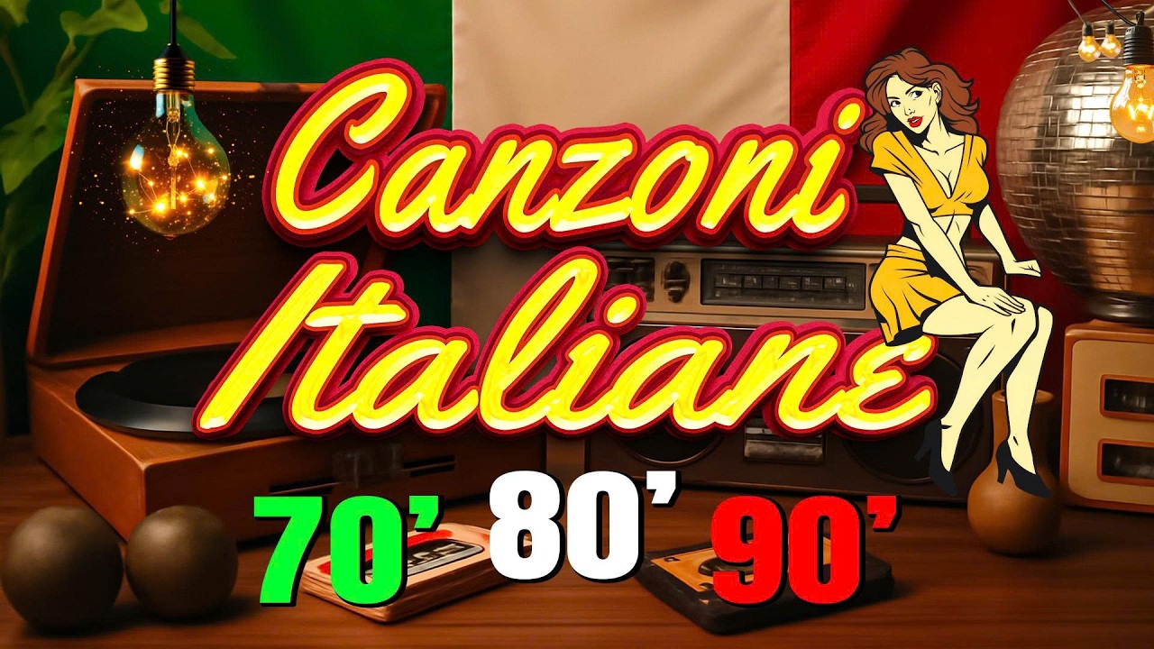 Musica Italiane Anni 70' 80' 90' ☢️ Laura Pausini, Toto Cutugno, Adriano Celentano, Umberto Tozzi