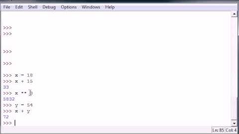 Python Programming Tutorial   3   Variables video x flv