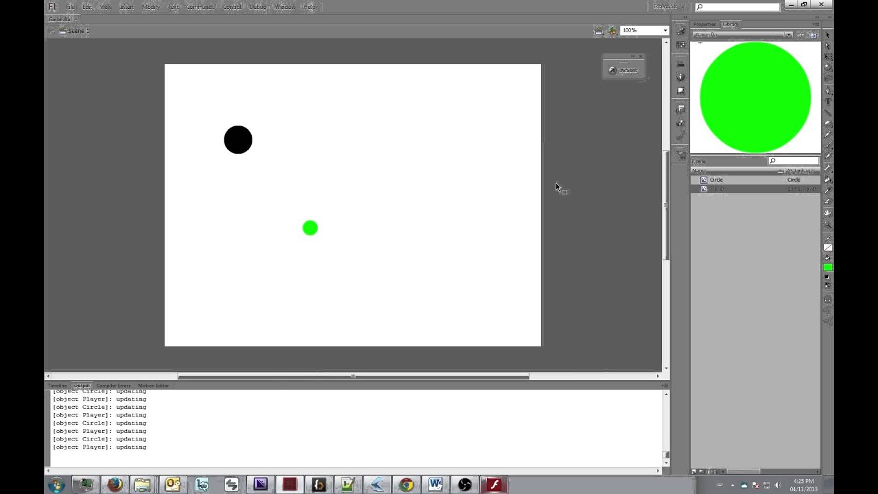Adobe Flash: Tutorial 03: Building a Basic Game Engine - YouTube