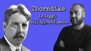 Thorndike and learning by trial and error