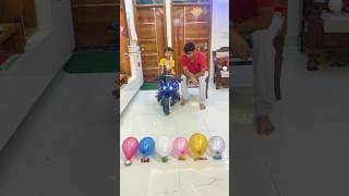 Bike vs ballon game-8#shorts#trending#virulshorts