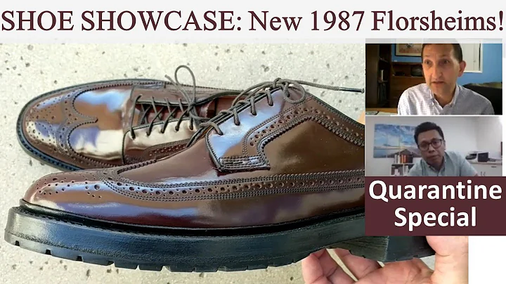 33 yr old NOS Shell Cordovan Florsheim Imperial 93605!