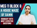 MEG 11 Block 8 | A House Made of Dawn by N. Scott Momaday | Summary, Themes &amp; exam related questions