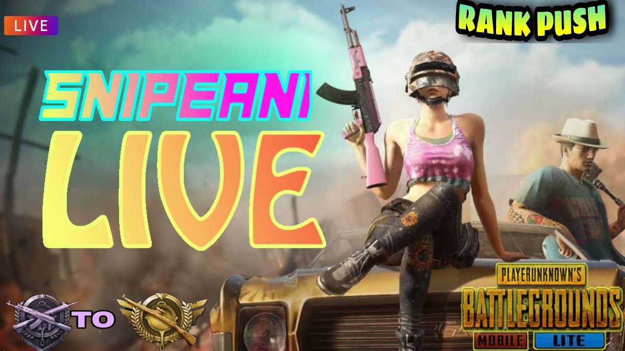 PUBG MOBILE LITE LIVE STREAM PUBG MOBILE LITE SOLO VS SQUAD (RANK PUSH ...
