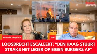 Loosdrecht escaleert: “Den Haag stuurt straks het leger op eigen burgers af”