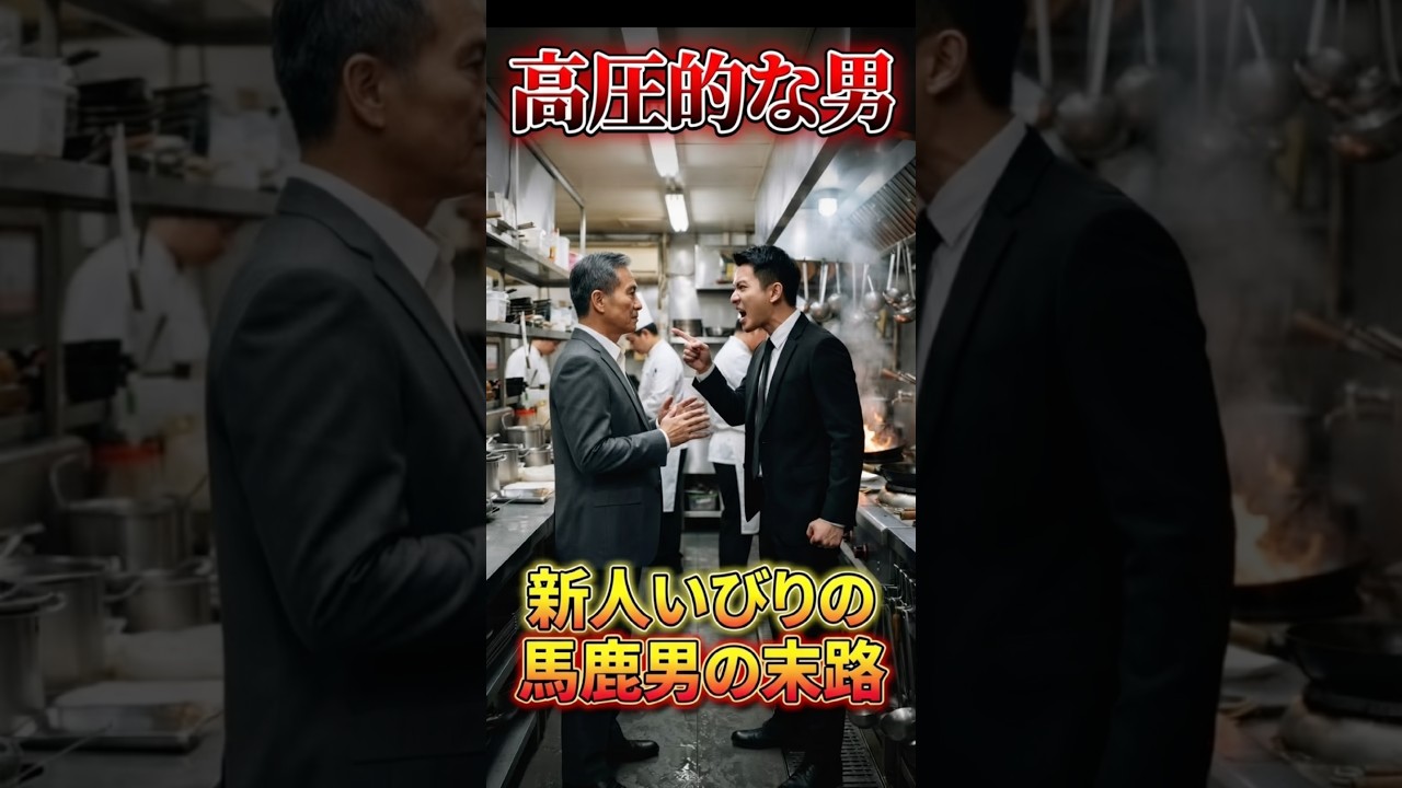 新人を怒鳴る男 #大逆転 #1分スカッと