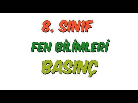 8. Sınıfa Hazırlık | Basınç