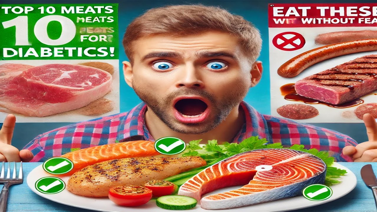 Top 10 Meats Diabetics Can Eat Without Fear! Lowe - YouTube
