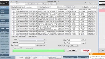 tokobot versi 202 demo scrap 300+ produk dari tokopedia kurang dari 10 detik