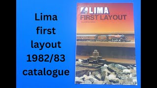 Lima first layout model railways catalogue 1982/83 full look through from Mangley Town #ModelRailway