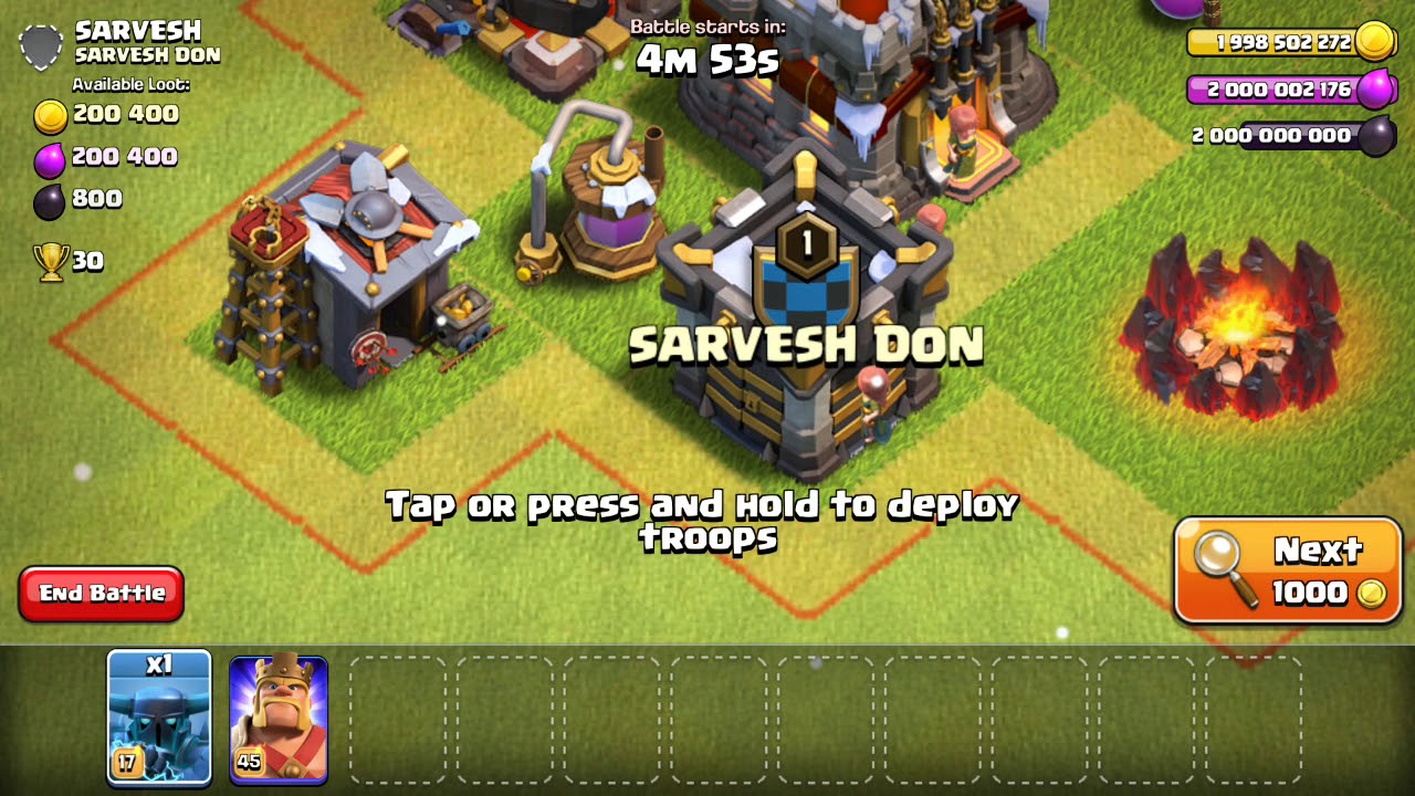 KING BARBARIAN VS PEKKA MAX LEVEL YouTube