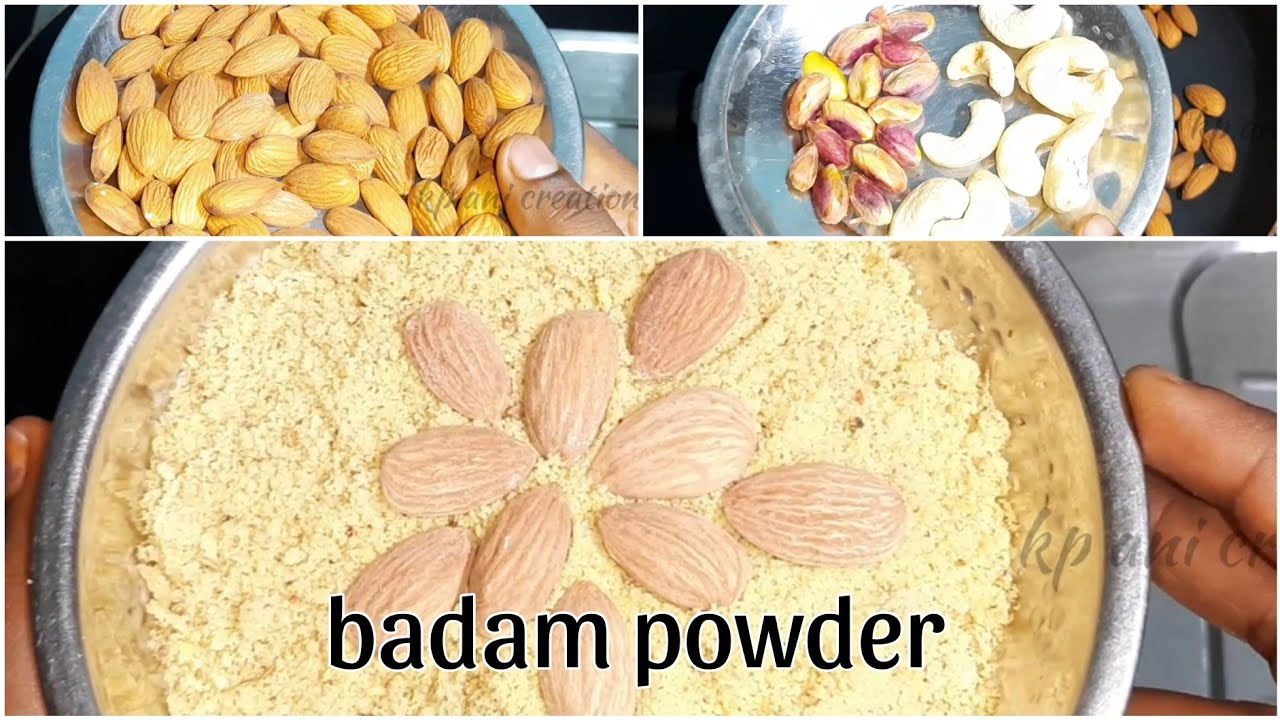 badam powder in tamil YouTube