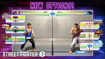 Street Fighter 6 - Battle HUD Design Setting Feature