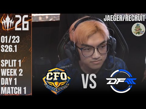 CFO vs DFM W2D1M1 BO3ハイライト | LCP 2026 Split 1 | Meanwhile in Japan Highlights