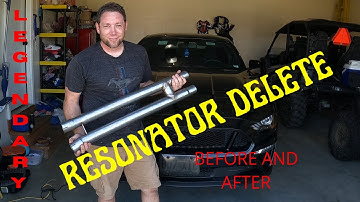 RESONATOR DELETE MUSTANG GT