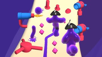 Blob Runner Level 54 & 55 New Update All Levels Gameplay Walkthrough