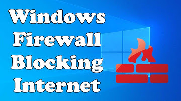 How to fix firewall blocking internet in chrome in Windows 10