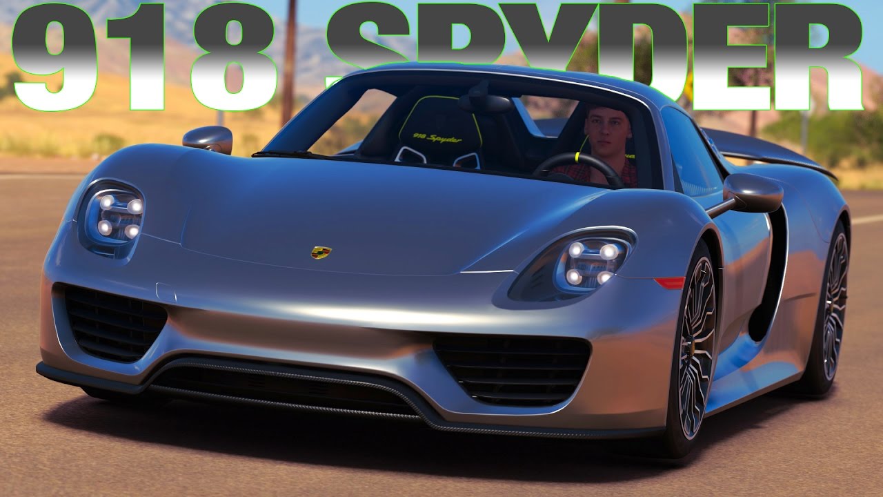 Forza Horizon 3 Porsche 918 Spyder Top Speed