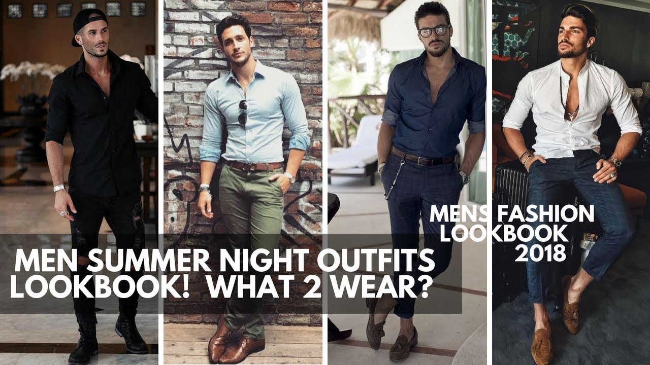 mens summer night outfit