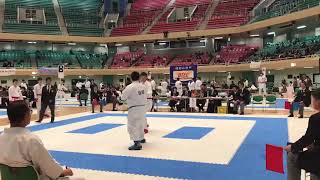 第36回全日本実業団空手道選手権大会団体組手準々決勝 亀龍園VS高栄警備保障