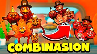 Desbloqueei Os Novos Secretos De Thanksgiving No Brainrot Evolution Roblox