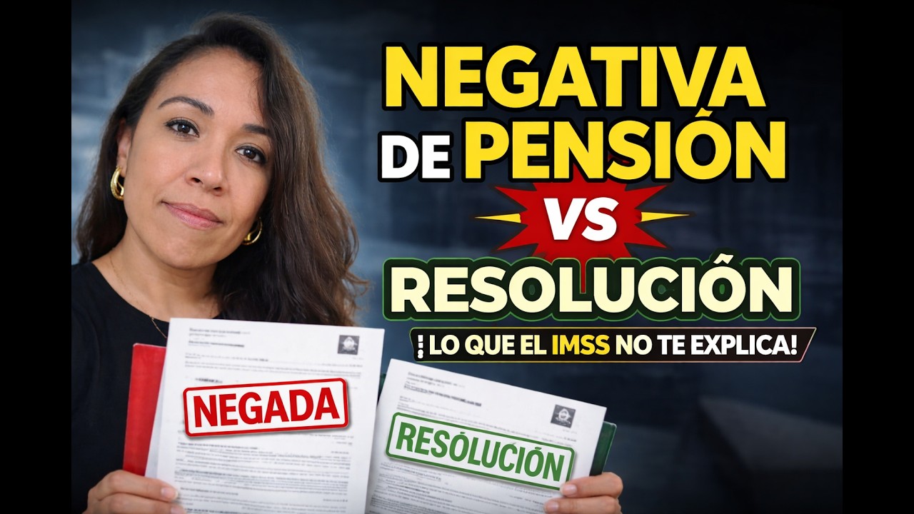 Resolución y Negativa de Pensión IMSS - YouTube