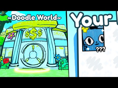 🎨*New* Doodle World Update Looks Insane in Pet Simulator X !